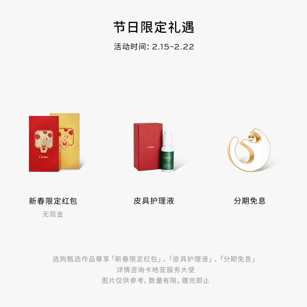Trinity系列迷你款肩背包 黑色 小牛皮
