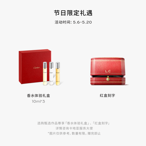 Cartier d'Amour吊坠项链，迷你款，镶嵌圆形明亮式切割钻石