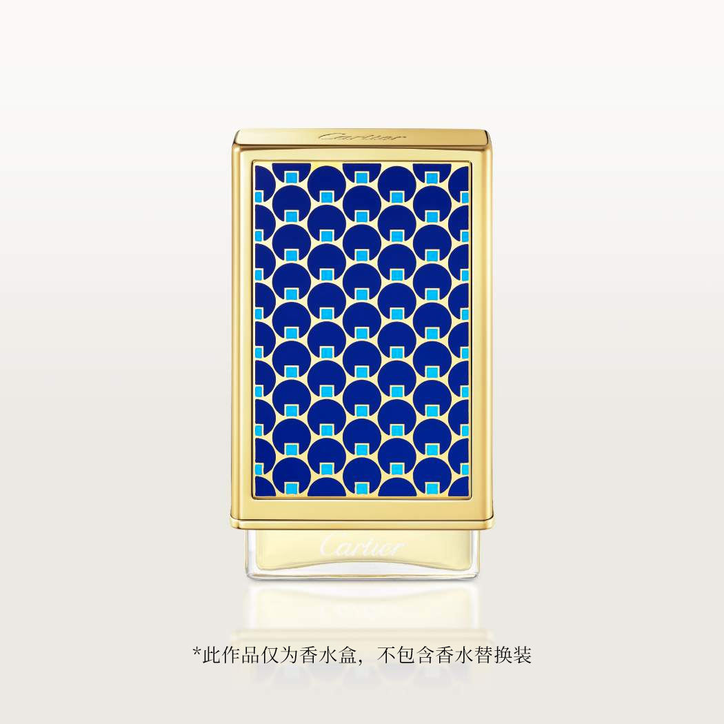 Cartier Nécessaires à Parfum卡地亚香水盒 - 蓝色圆点盒子