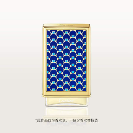 Cartier Nécessaires à Parfum卡地亚香水盒 - 蓝色圆点盒子