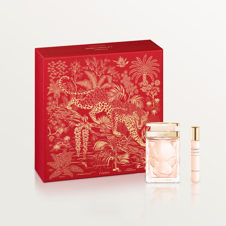 La Panthère卡地亚猎豹香水女士淡香水限定礼盒