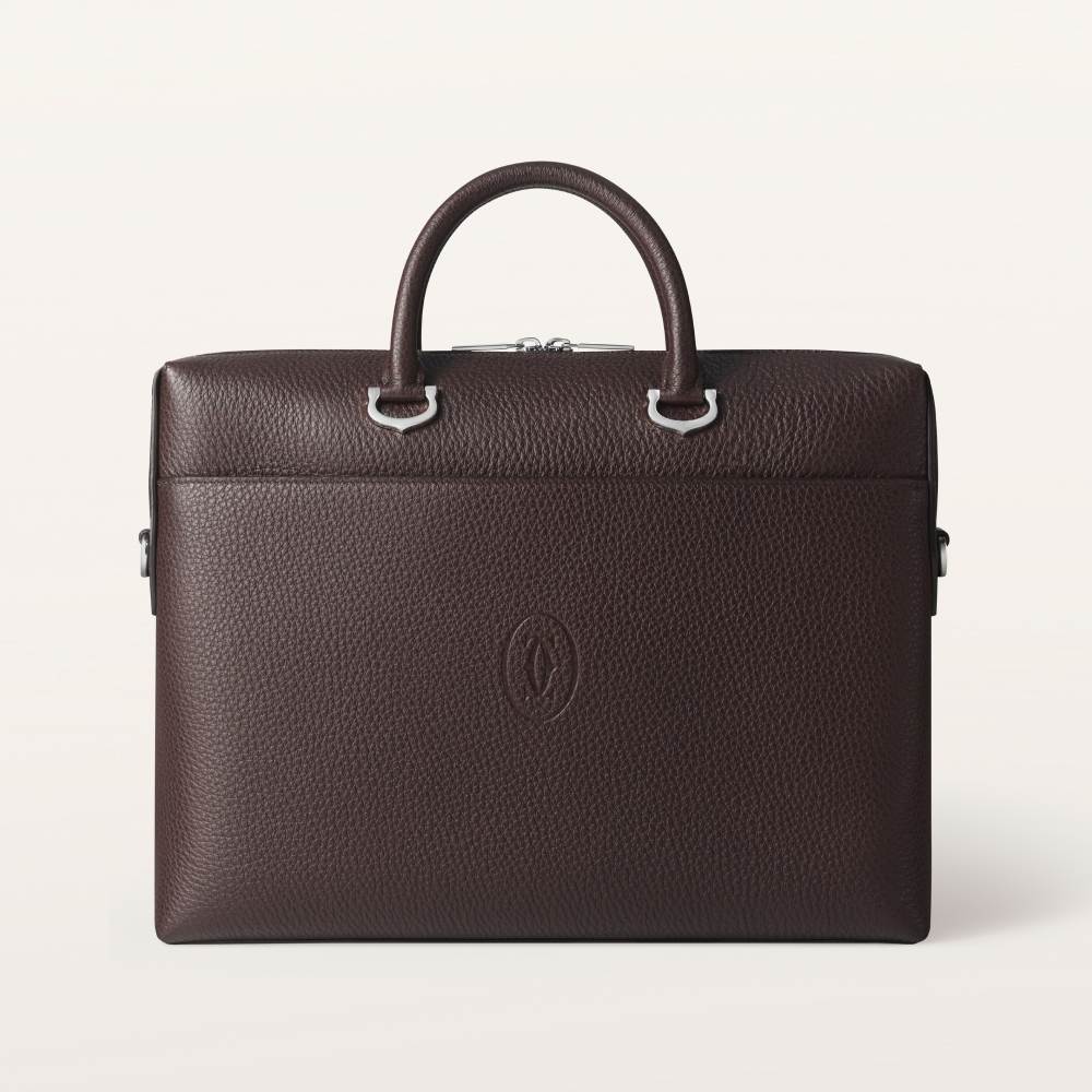 Must系列公文包 乌木色 小牛皮